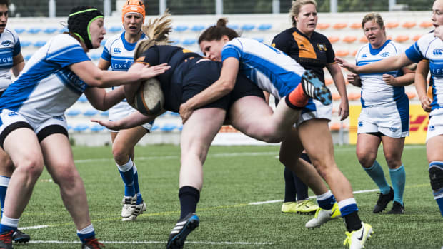 Vrouwenrugby steeds populairder: &lsquo;Geen gezeik, zeg waar het op staat&rsquo;